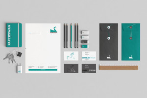 LOGOENTWICKLUNG PAPERSWAN - BÜRO BENEDICKT